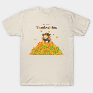 My First Thanksgiving T-Shirt